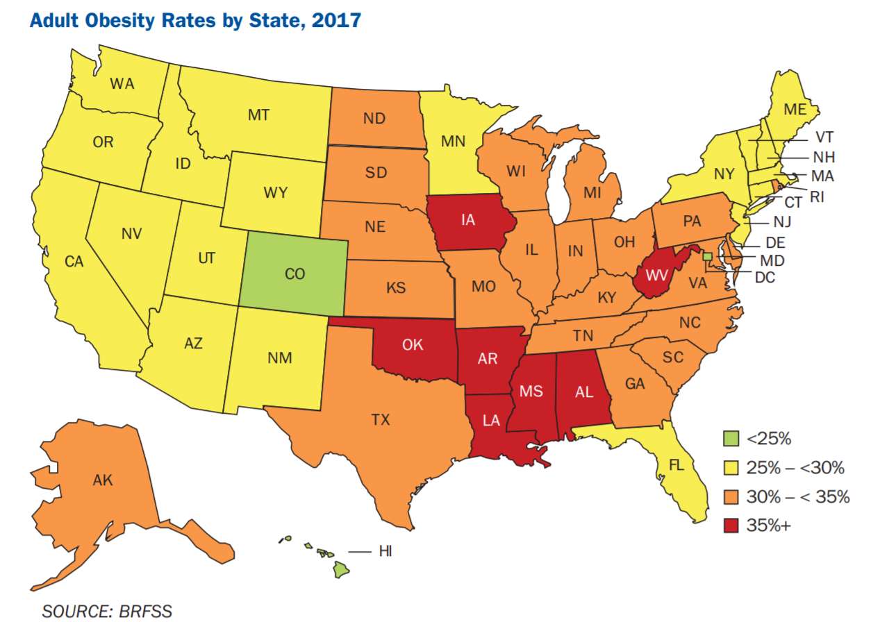 Штат где самое. Штаты США С ожирением. USA racial Map. What is the obesity rate in USA. Rate us.